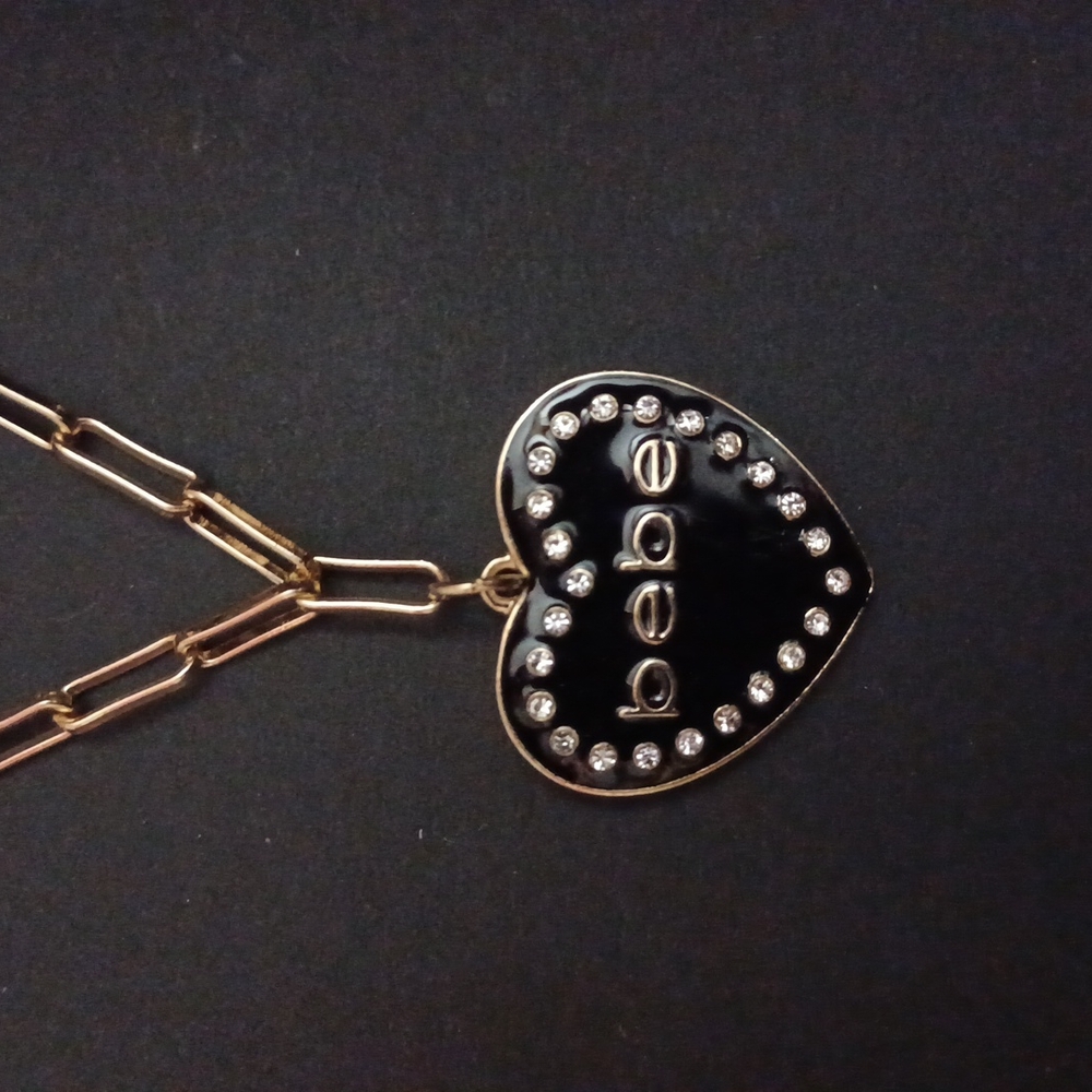 Pretty Rhinestone Bebe necklace NEW - Picture 2 of 3